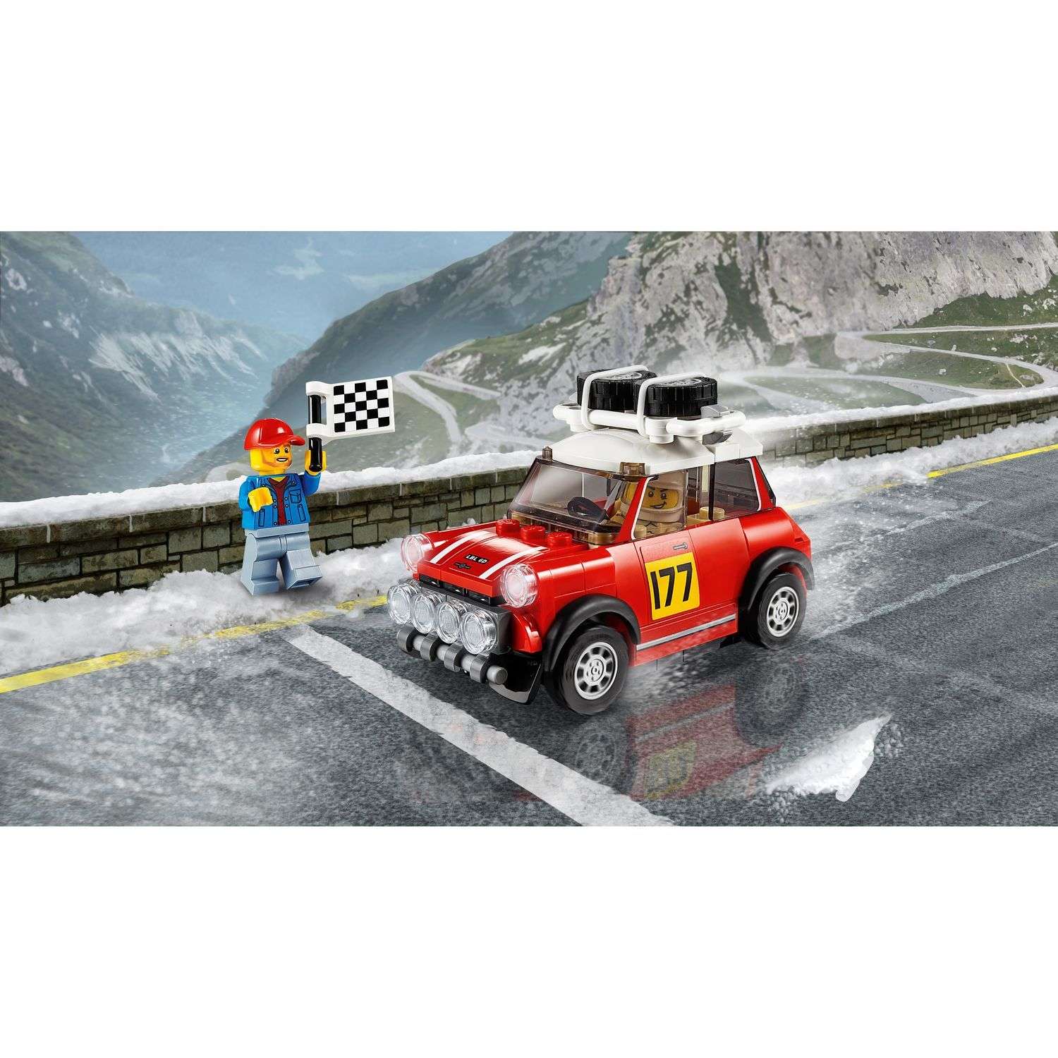 Конструктор LEGO Speed Champions Автомобили 1967 Mini Cooper S Rally+2018 Mini Cooper 75894 - фото 8