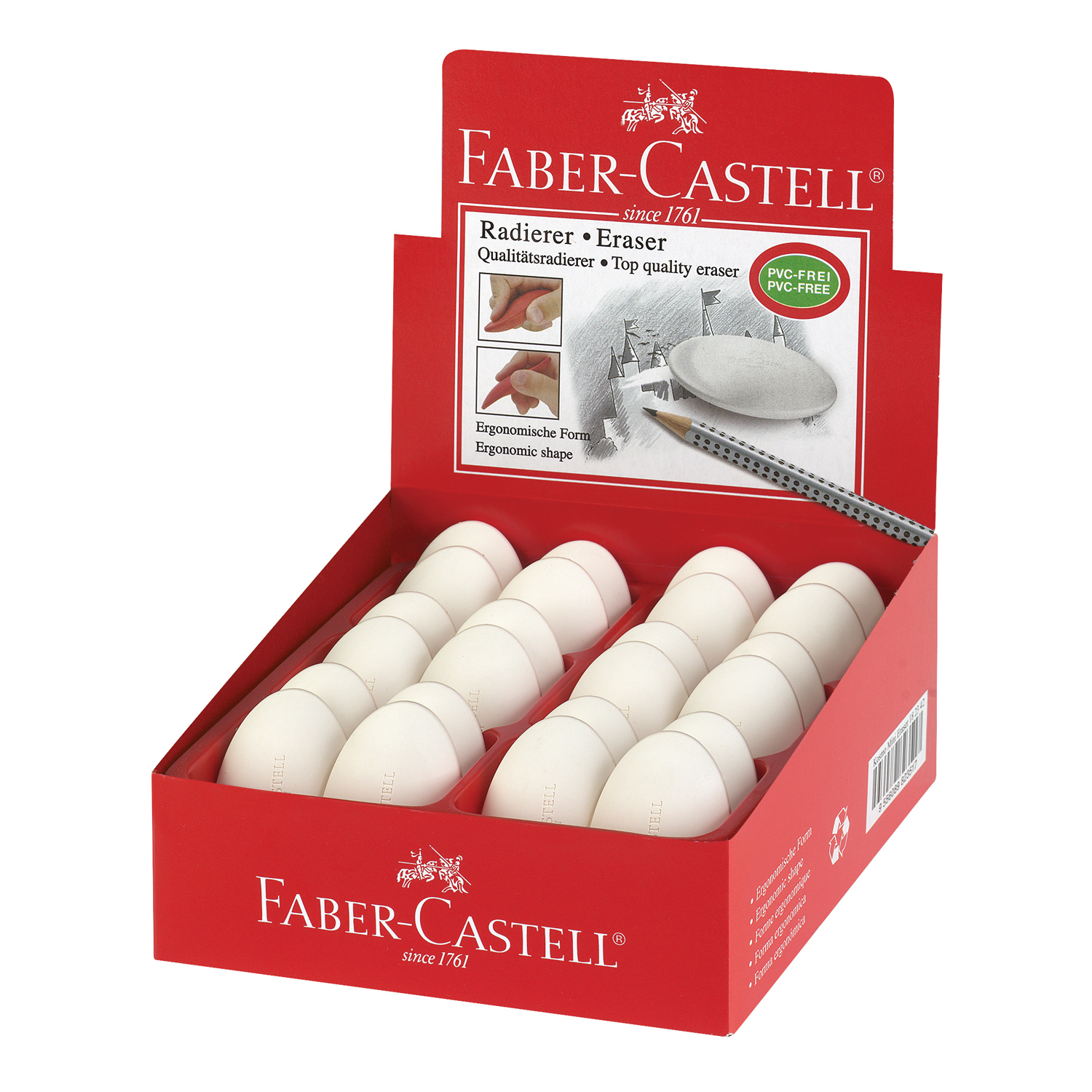 Ластик Faber Castell Kosmo mini 182342 - фото 2