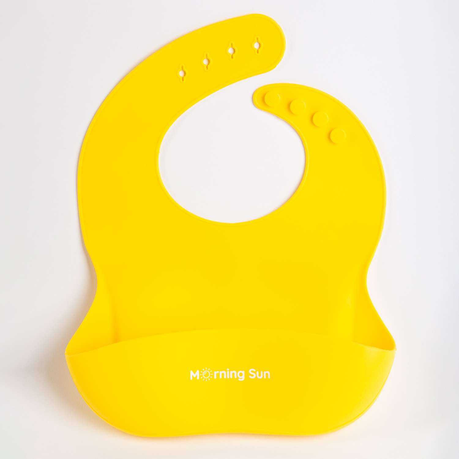 Набор детской посуды Morning Sun Силиконовый 4 предмета желтый - фото 2