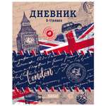 Дневник для старших классов Hatber Hello England А5 48л 058769