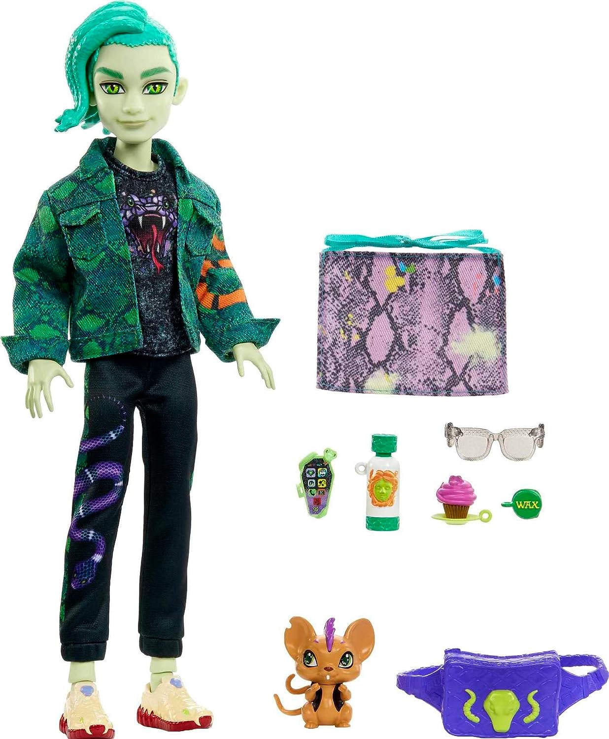 Кукла модельная Monster High Deuce HHK56 - фото 1