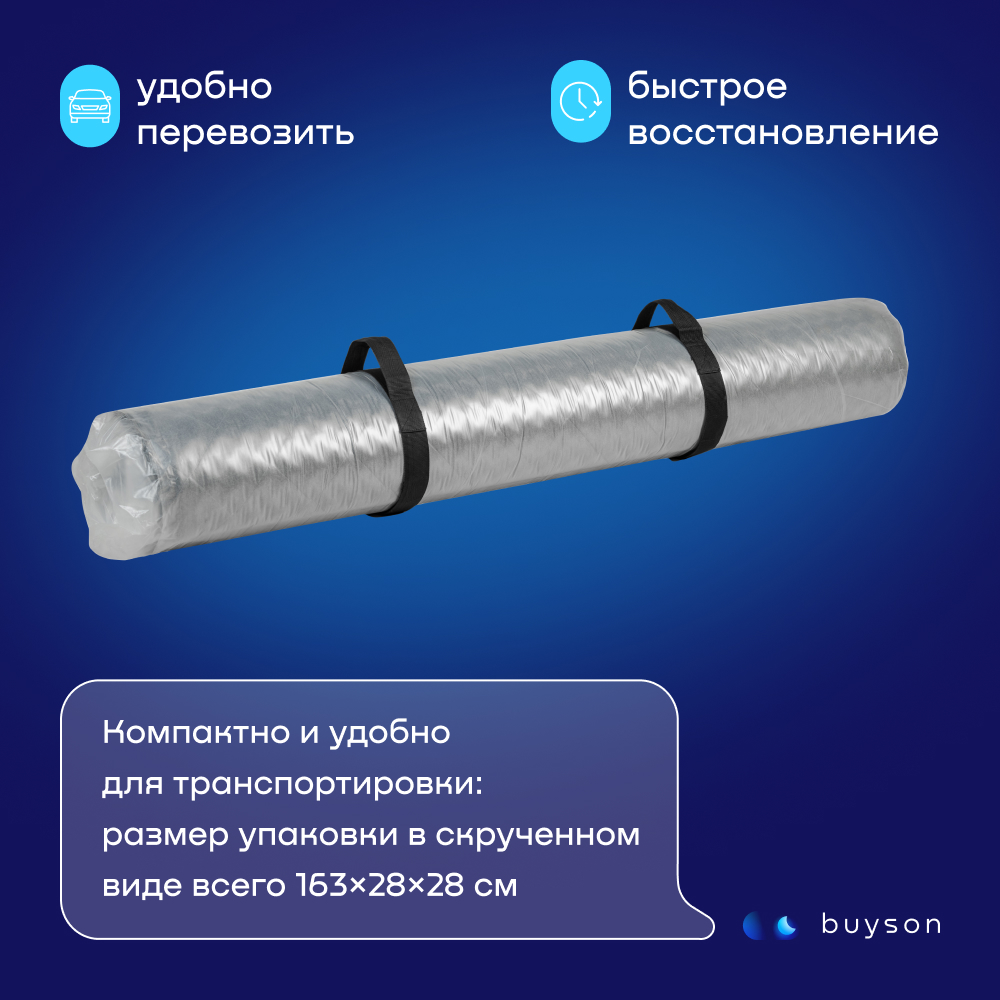 Матрас buyson BuySimple 200х160 - фото 15