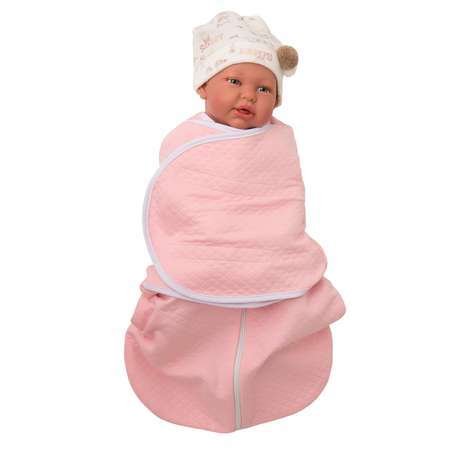 Пеленка кокон Baby Nice Розовый E1029011/RO