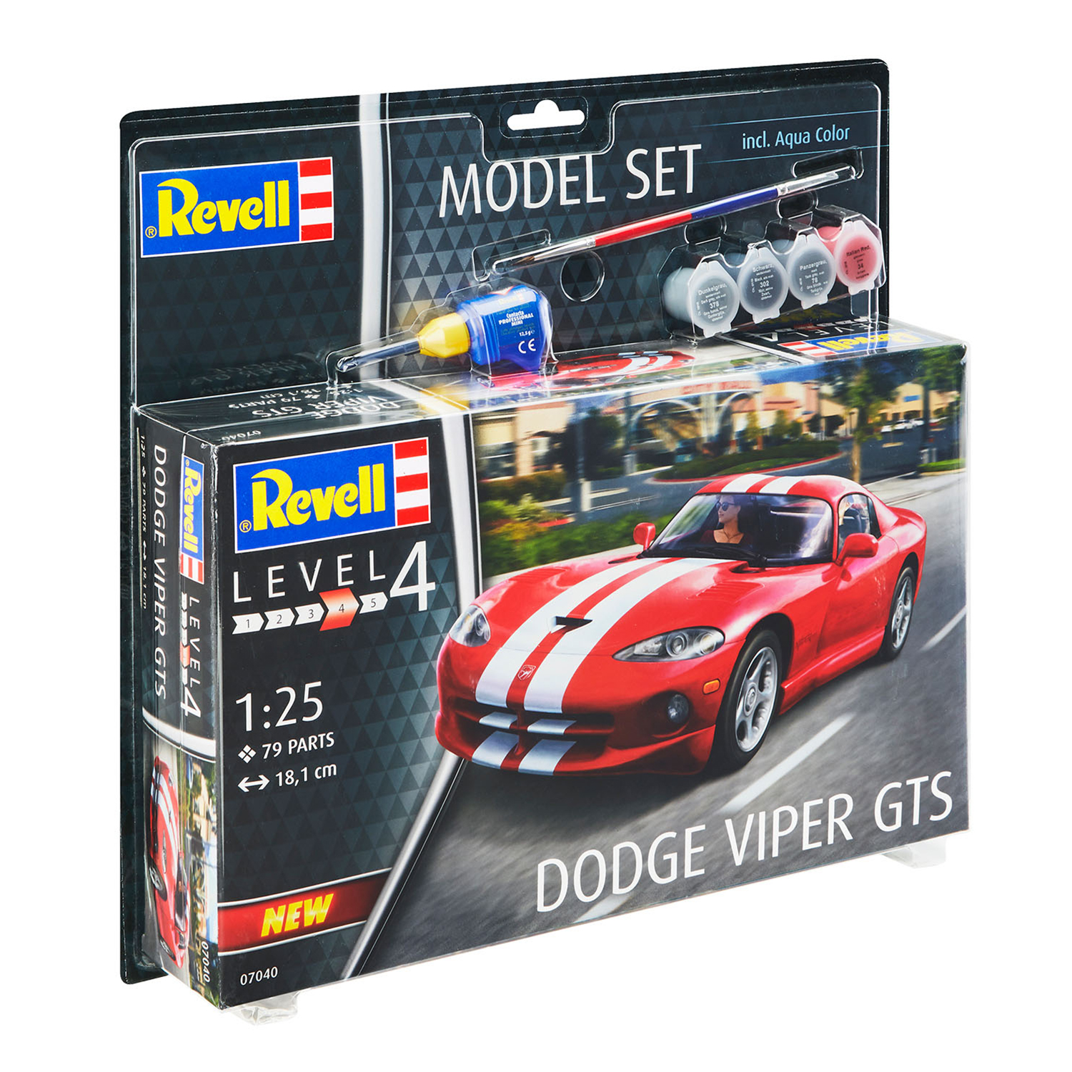 Сборная модель Revell Спортивный Автомобиль Dodge Viper GTS купить по цене  5599 ₽ в интернет-магазине Детский мир