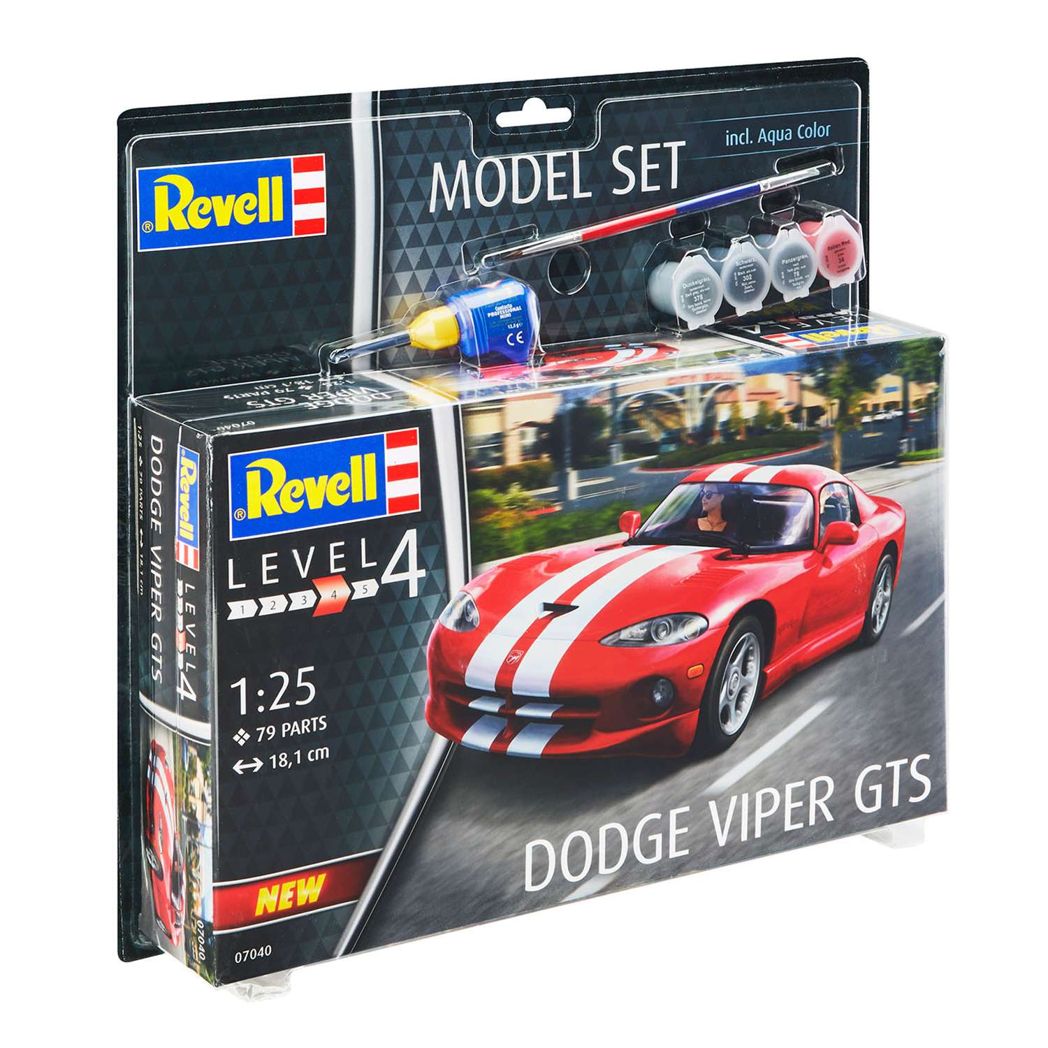 Сборная модель Revell Спортивный Автомобиль Dodge Viper GTS 67040 - фото 2