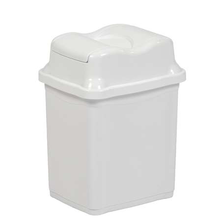 Контейнер для мусора elfplast Proff белый 2 л 15х13х20.5 см