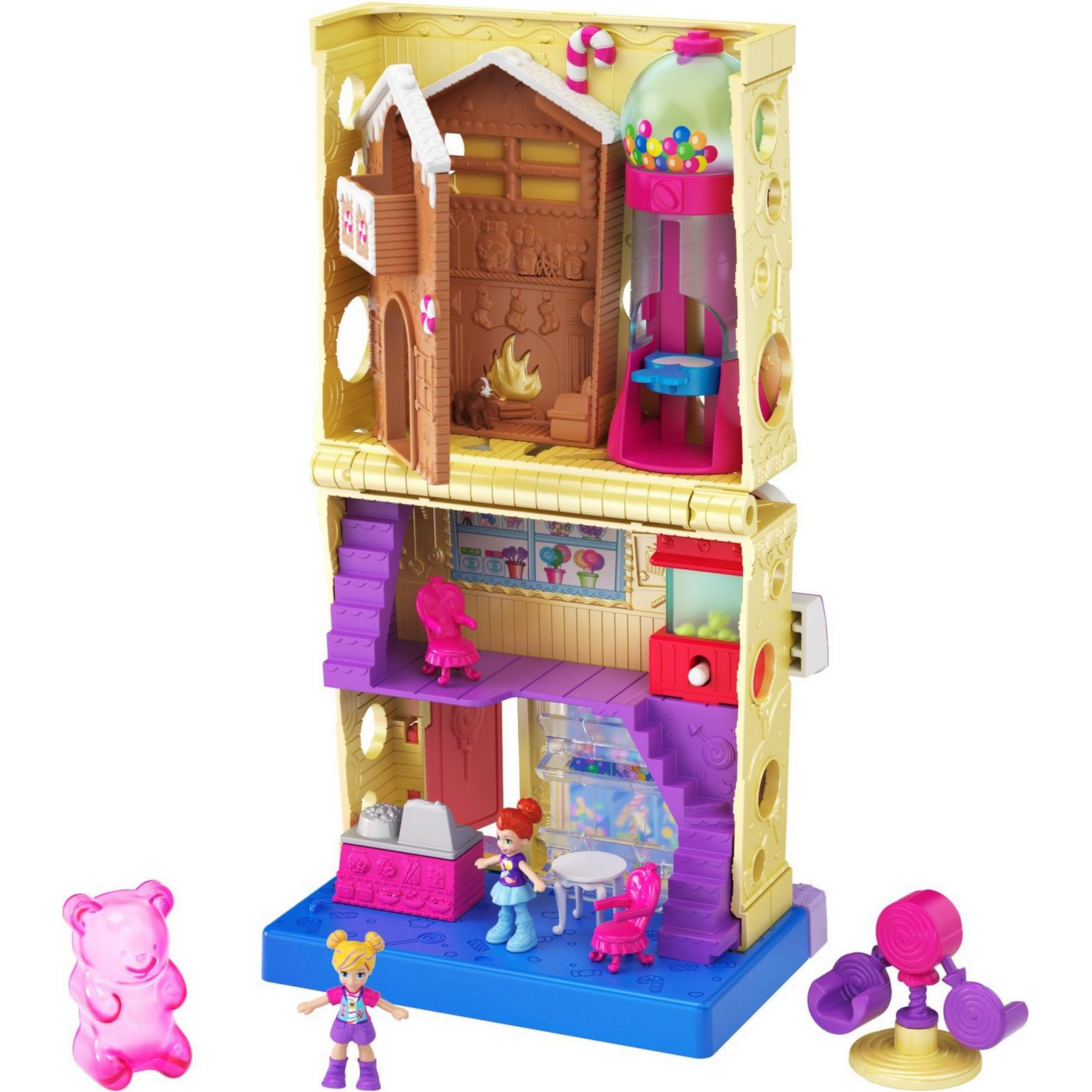 Набор игровой POLLY POCKET Полливиль Станция GKL57 GGC29 - фото 1