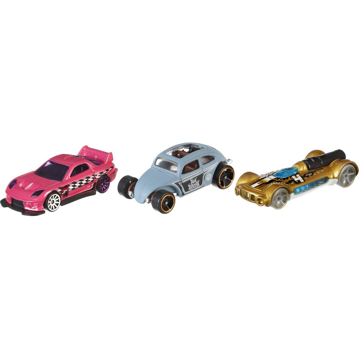 Hot wheels 3 store car set