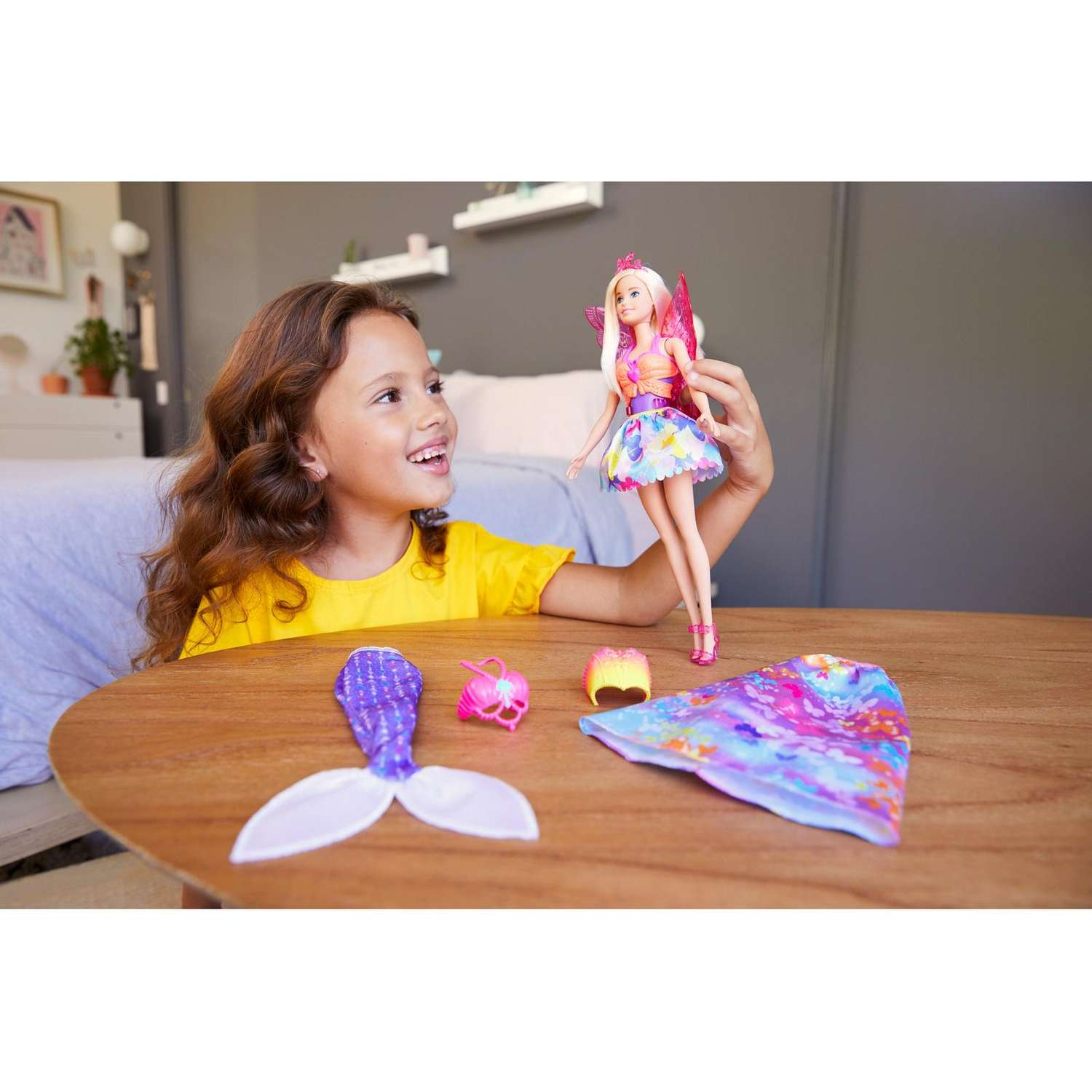 Набор игровой Barbie Дримтопия 3в1 кукла +аксессуары GJK40 GJK40 - фото 8