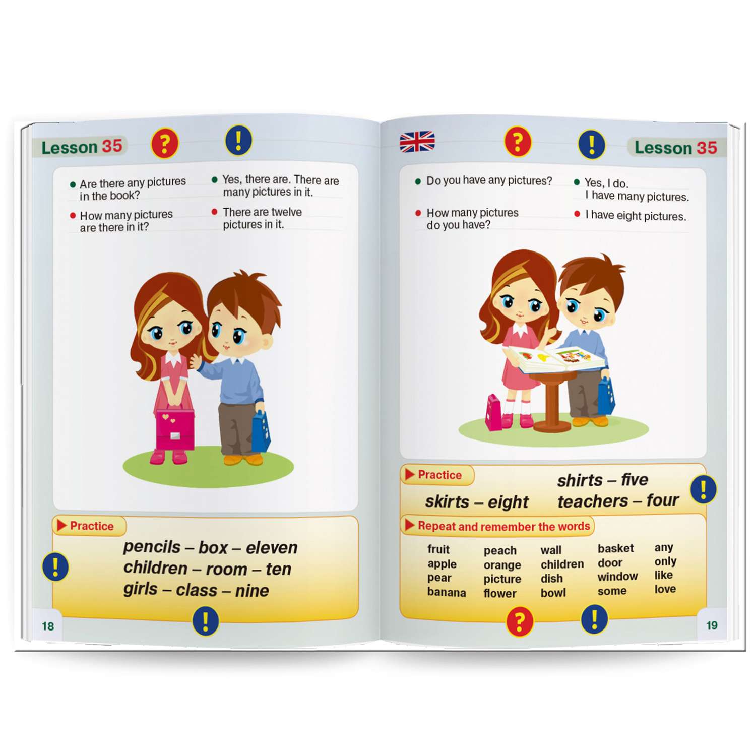 Книга для говорящей ручки ЗНАТОК Курс английского языка для маленьких детей (часть 2) - фото 2