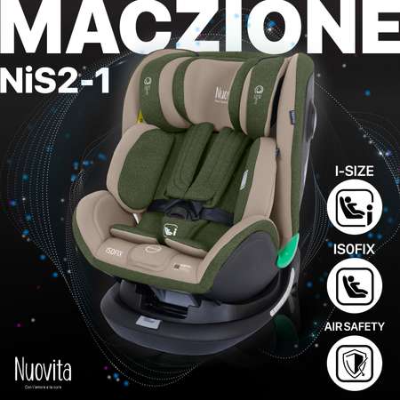 Автокресло Nuovita Isofix 0+/1/2/3 (0-36 кг)