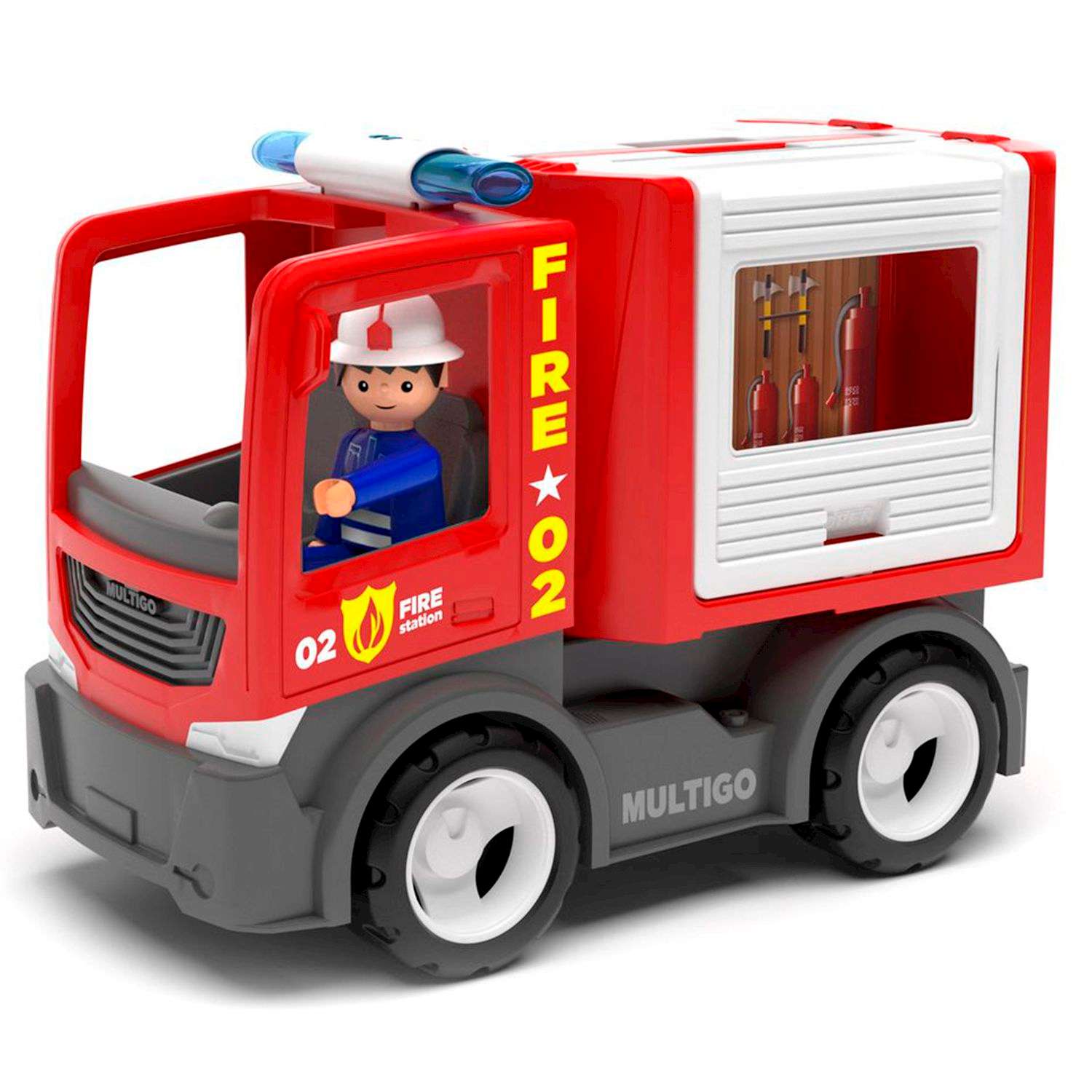 Машина Efko пожарная с водителем 27281EF-CH 27281EF-CH - фото 1