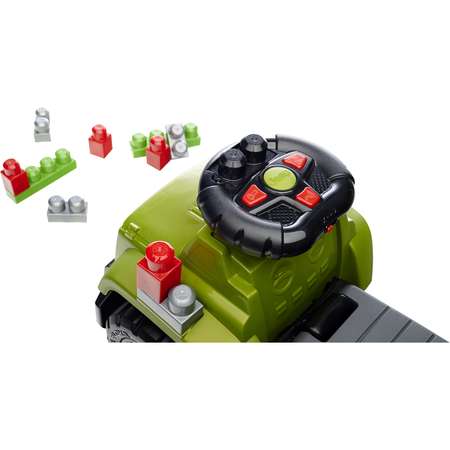 Конструктор Mega Bloks Большой зеленый джип 3-в-1