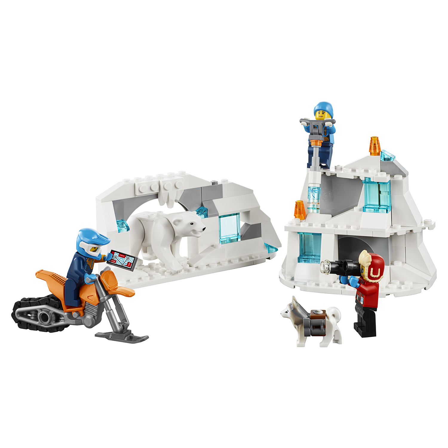 Конструктор LEGO City Arctic Expedition Грузовик ледовой разведки 60194 - фото 12