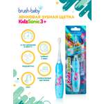 Зубная щетка электрическая Brush-Baby KidzSonic звуковая Фламинго от 3 лет