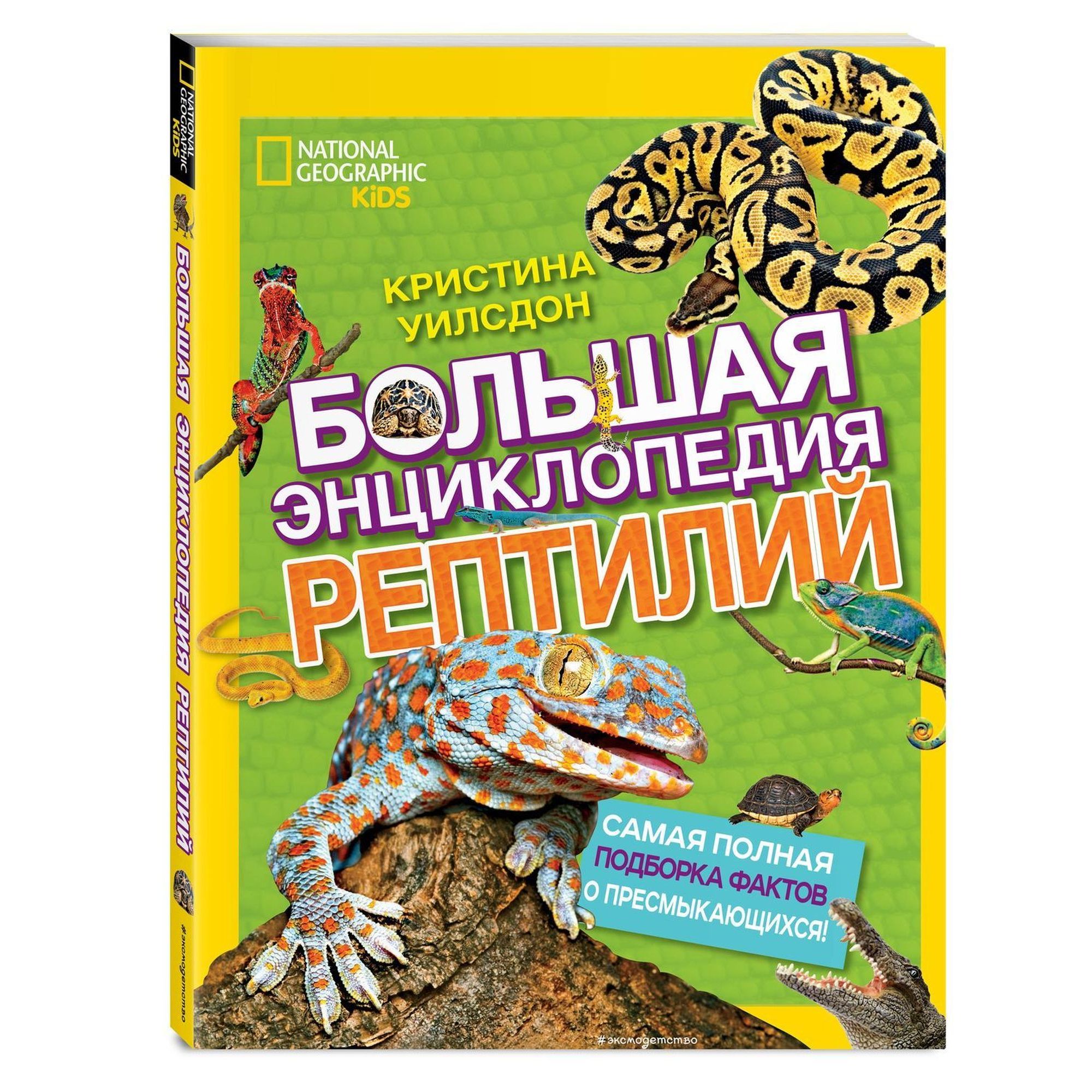 Энциклопедия ЭКСМО-ПРЕСС Большая энциклопедия рептилий - фото 1