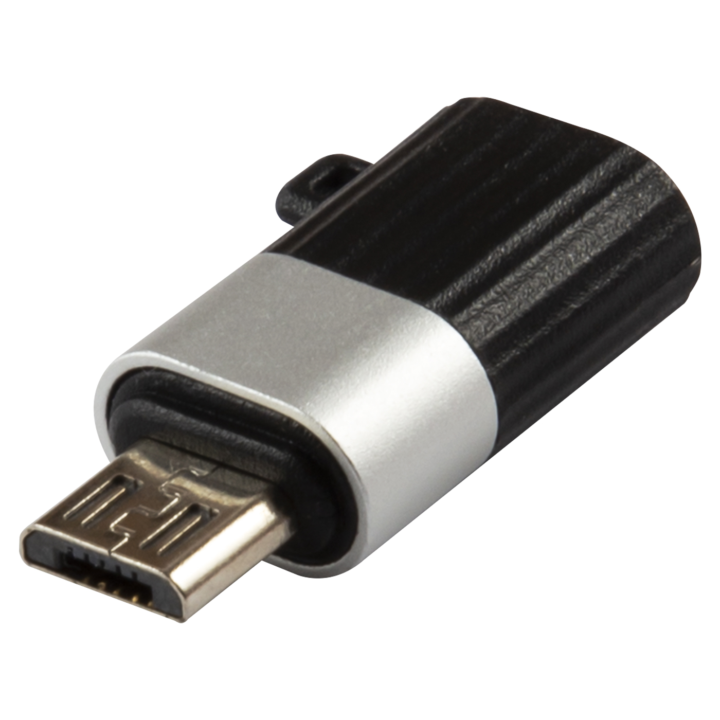 Адаптер-переходник RedLine Jumper Type-C – MicroUSB до 3А черно-серебристый - фото 1