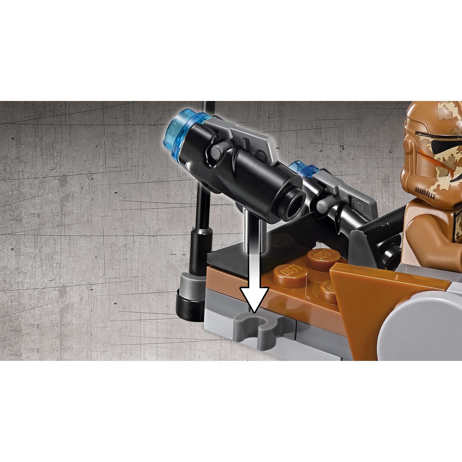 Конструктор LEGO Star Wars TM Пехотинцы планеты Джеонозис (Geonosis Troopers™) (75089) - фото 6
