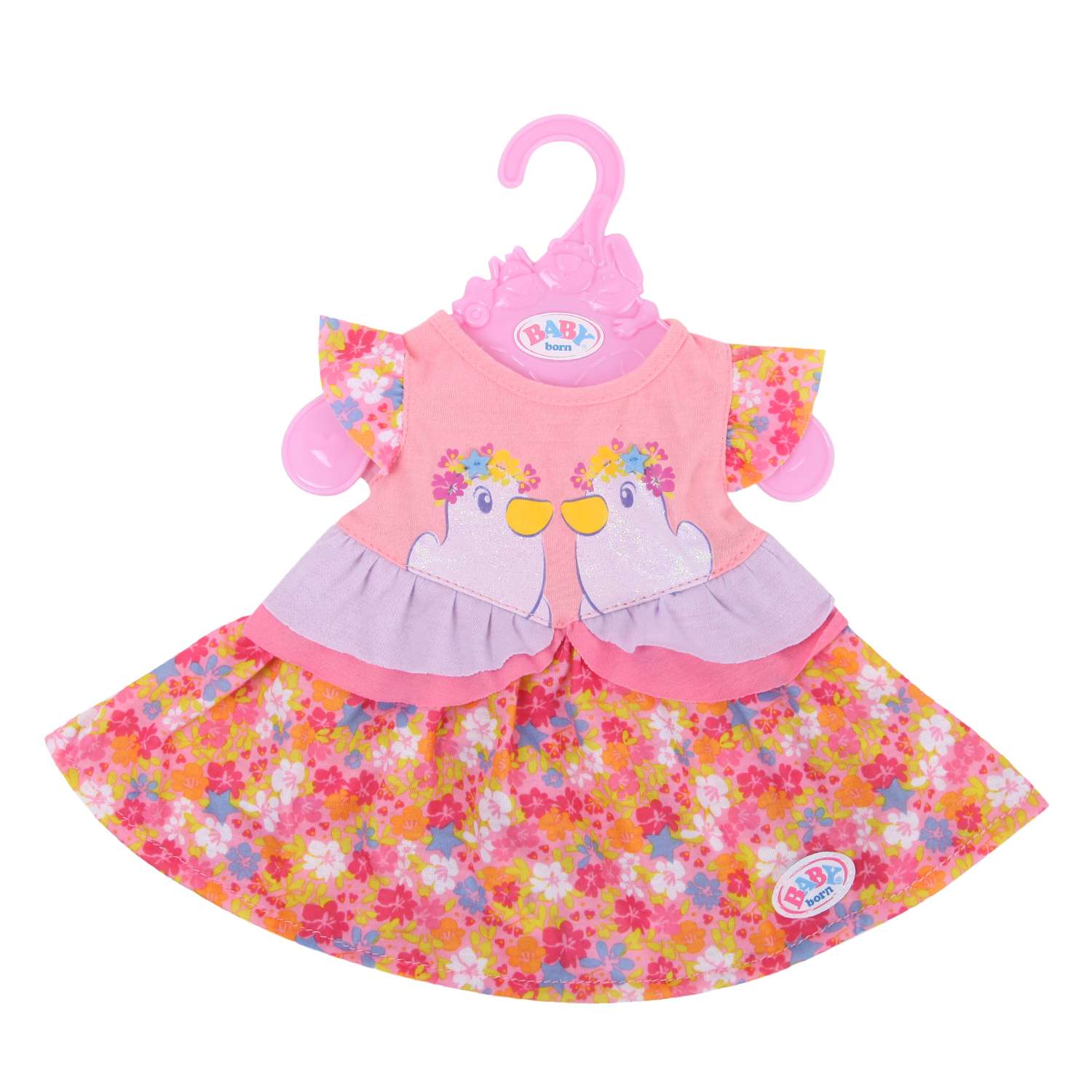 Платье для куклы Zapf Creation Baby Born Цветочки 824-559 824-559 - фото 2