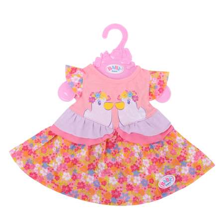 Платье для куклы Zapf Creation Baby Born Цветочки 824-559