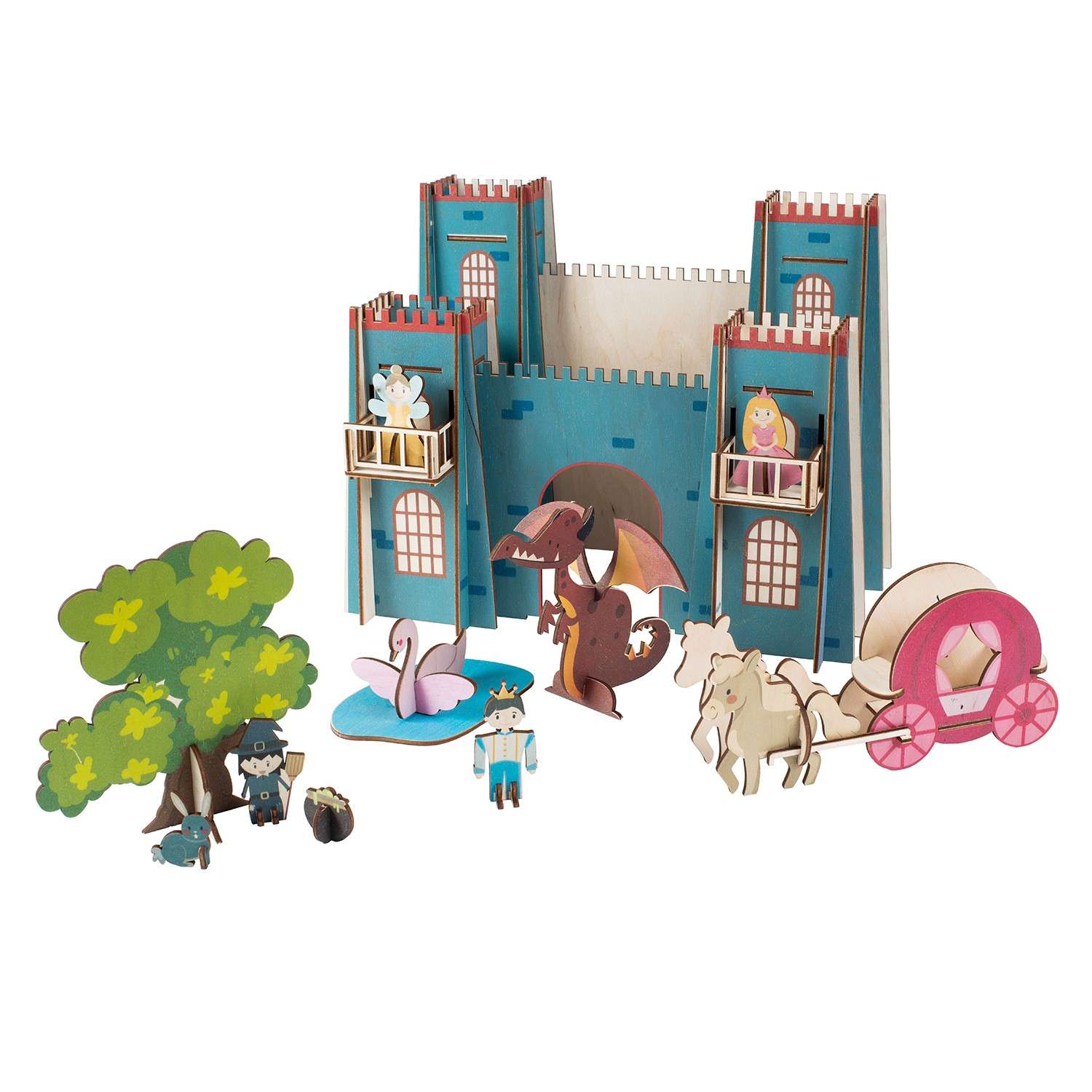 Кукольный домик Большой Слон Замок Принцессы Д-011 - фото 1