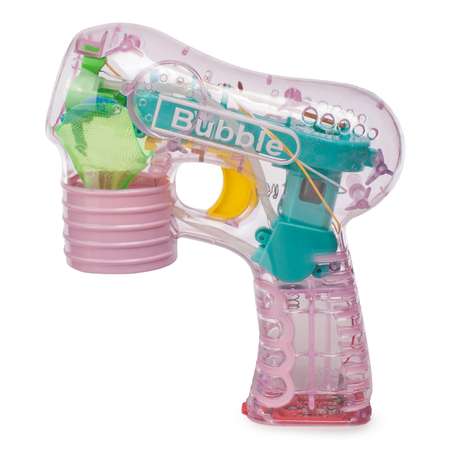 Пистолет Newsun Toys для выдувания мыльных пузырей+ 1 бутылочка 70мл JY006-B
