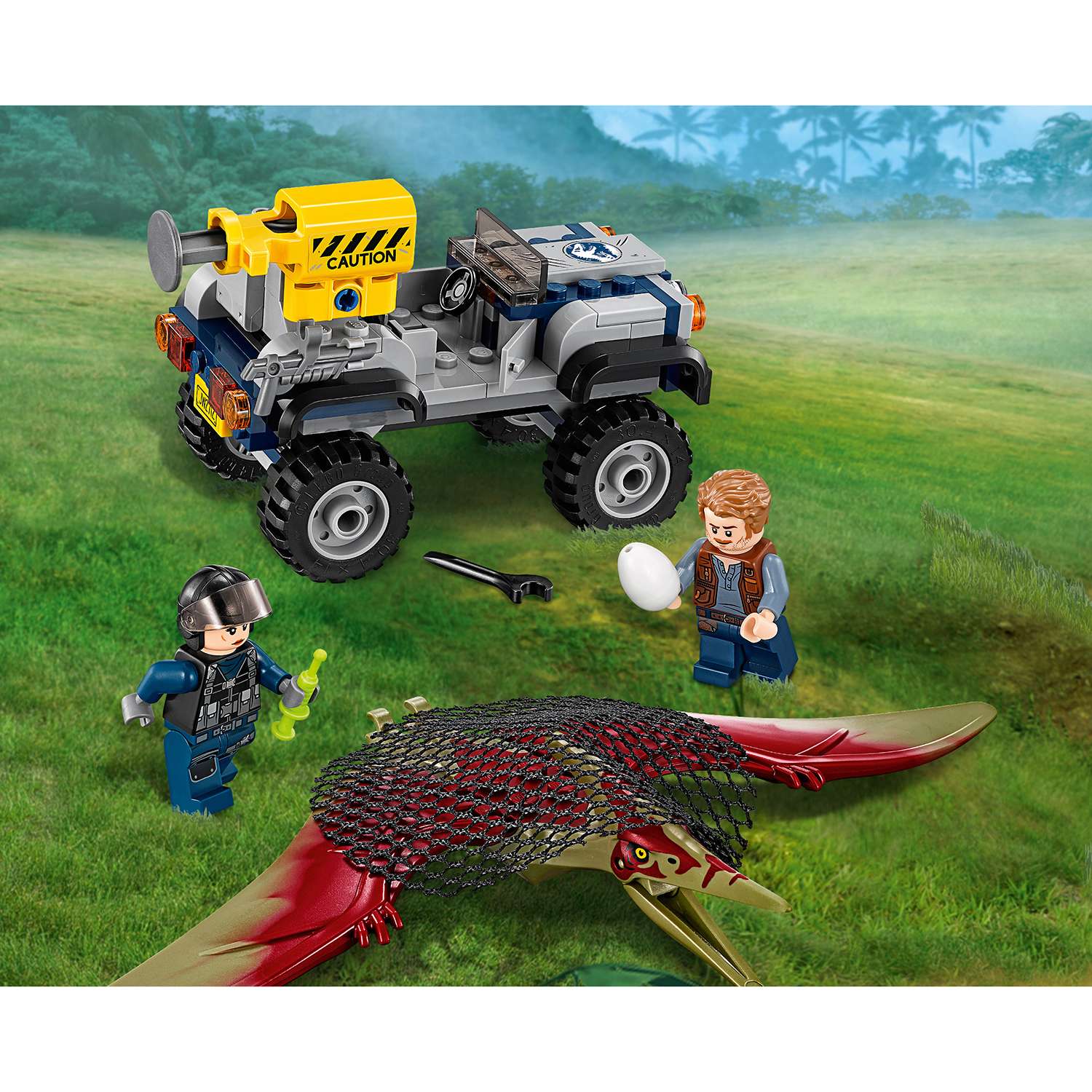 Конструктор LEGO Jurassic World Погоня за птеранодоном 75926 - фото 5