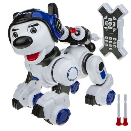 Интерактивная игрушка 1TOY робот щенок Дружок радиоуправляемый