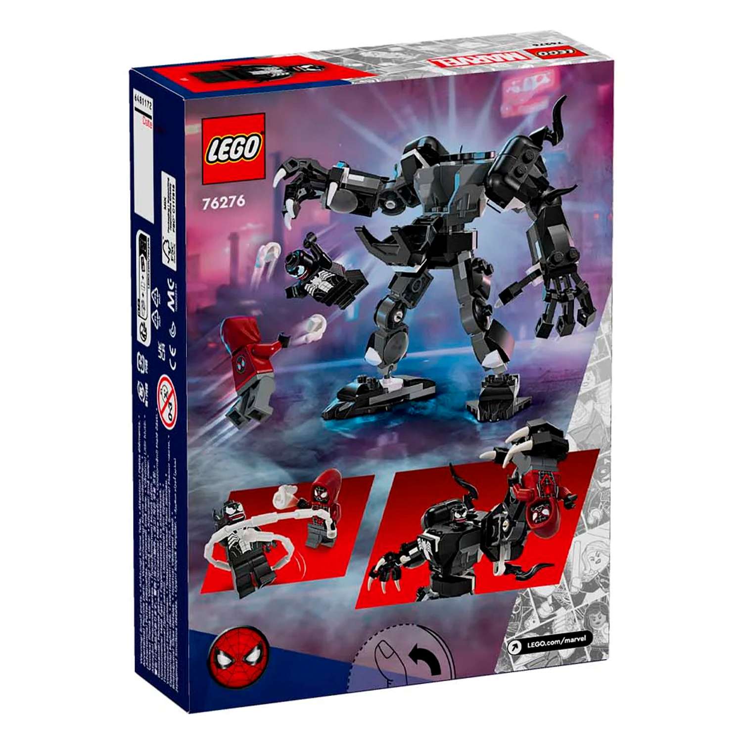 Конструктор детский LEGO Marvel Механическая броня Венома 76276 - фото 11