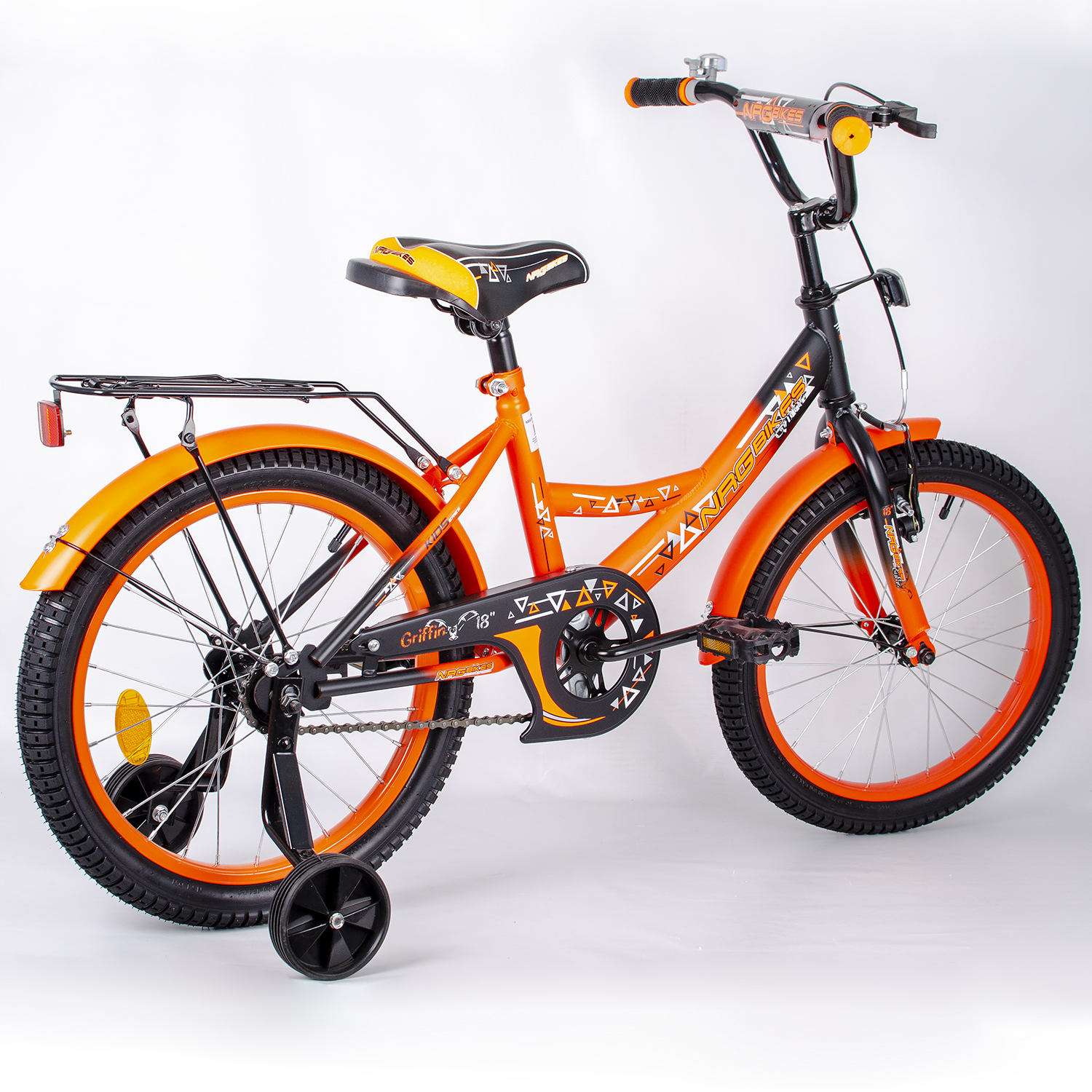 Велосипед NRG BIKES GRIFFIN 18 orange-black - фото 7