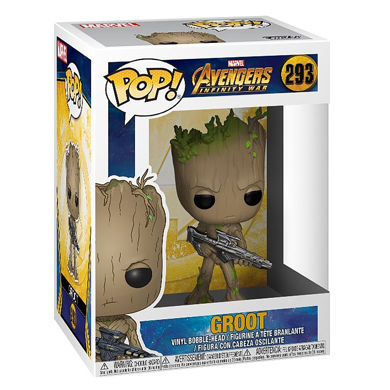 Фигурка Funko Pop bobble Marvel Avengers Infinity war Groot Fun791 - фото 5