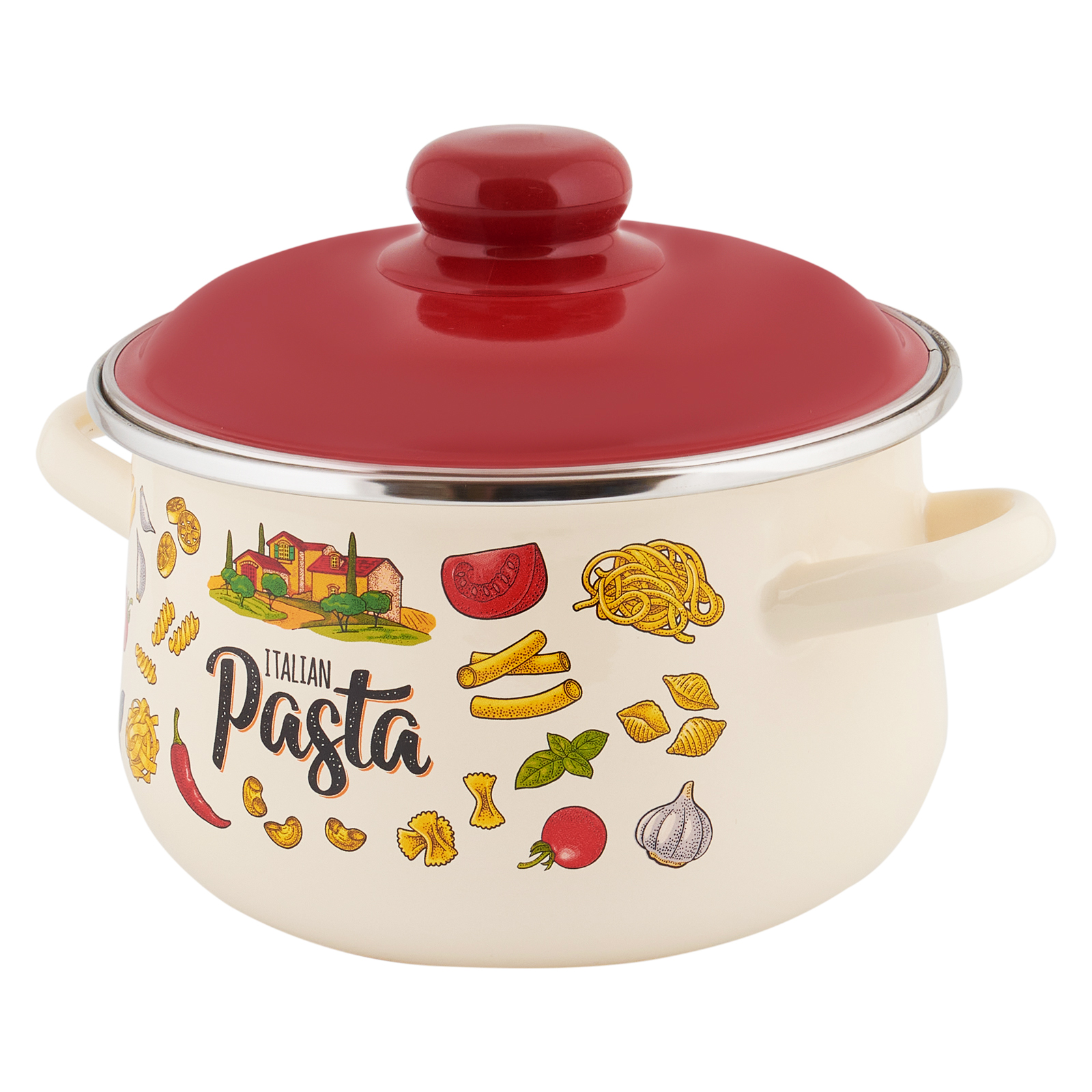 Кастрюля APPETITE Pasta ITALIAN 5.5 л - фото 4