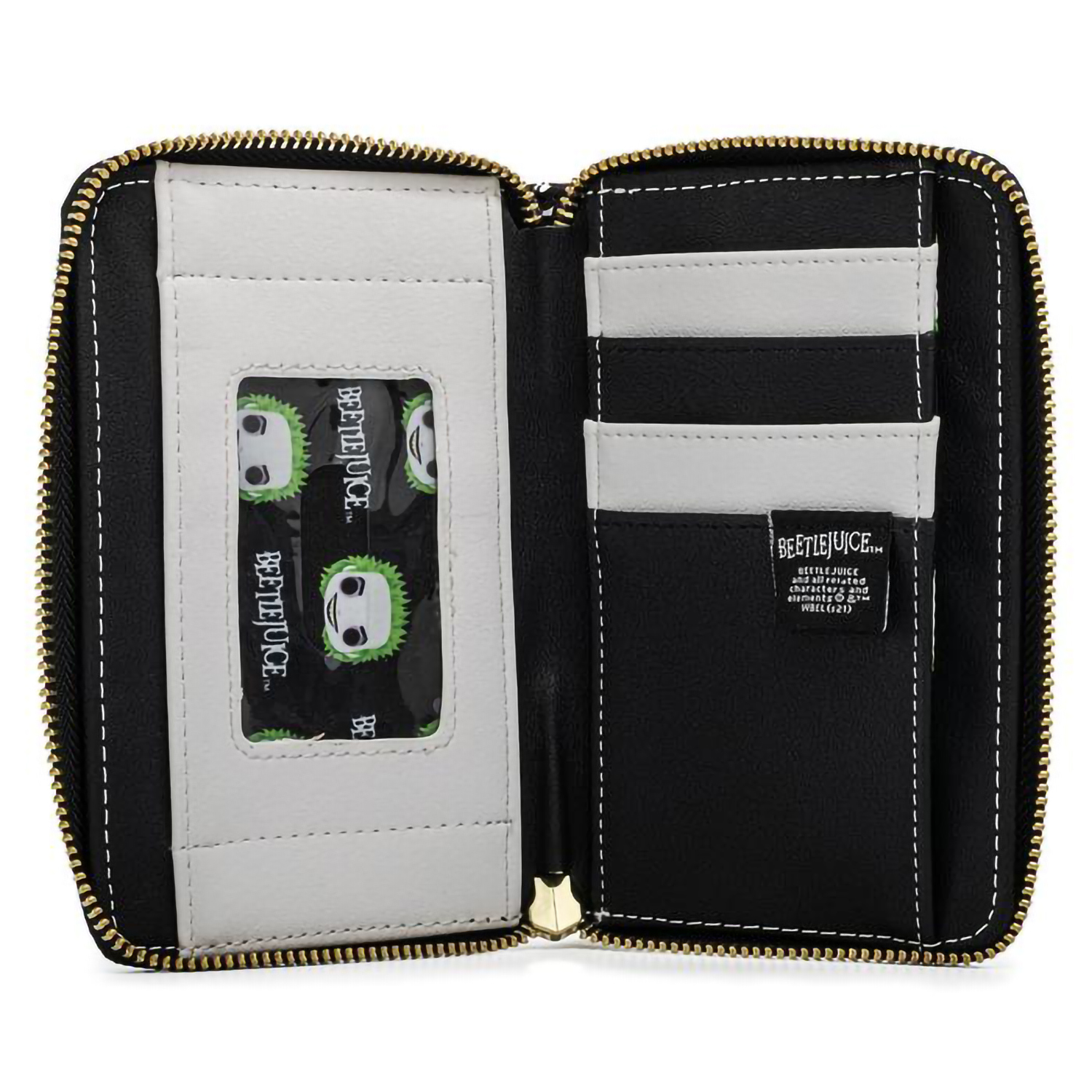 Кошелек Funko Loungefly POP Beetlejuice AOP Zip Around Wallet BTJWA0007 - фото 3