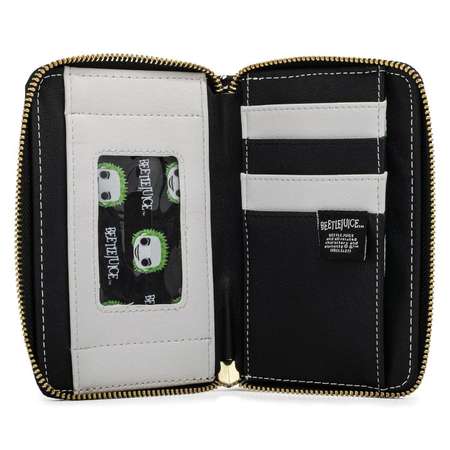 Кошелек Funko Loungefly POP Beetlejuice AOP Zip Around Wallet BTJWA0007