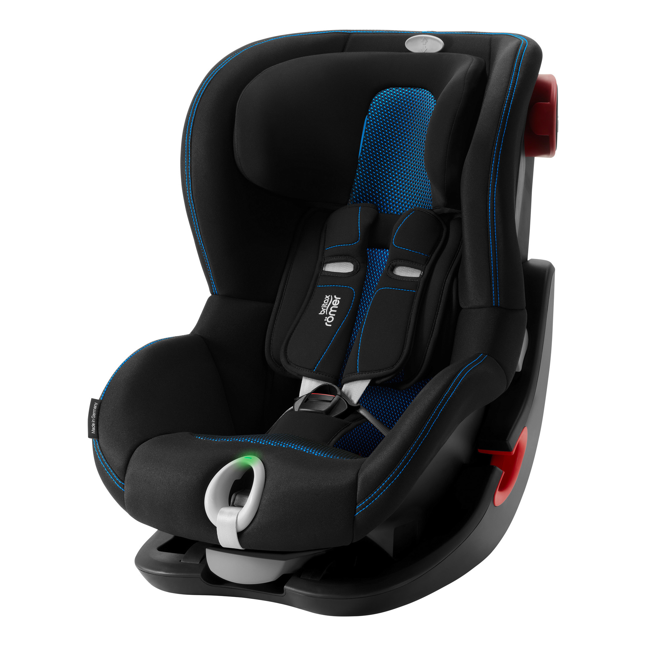 Автокресло Britax Roemer King II LS BS Cool Flow Blue - фото 1