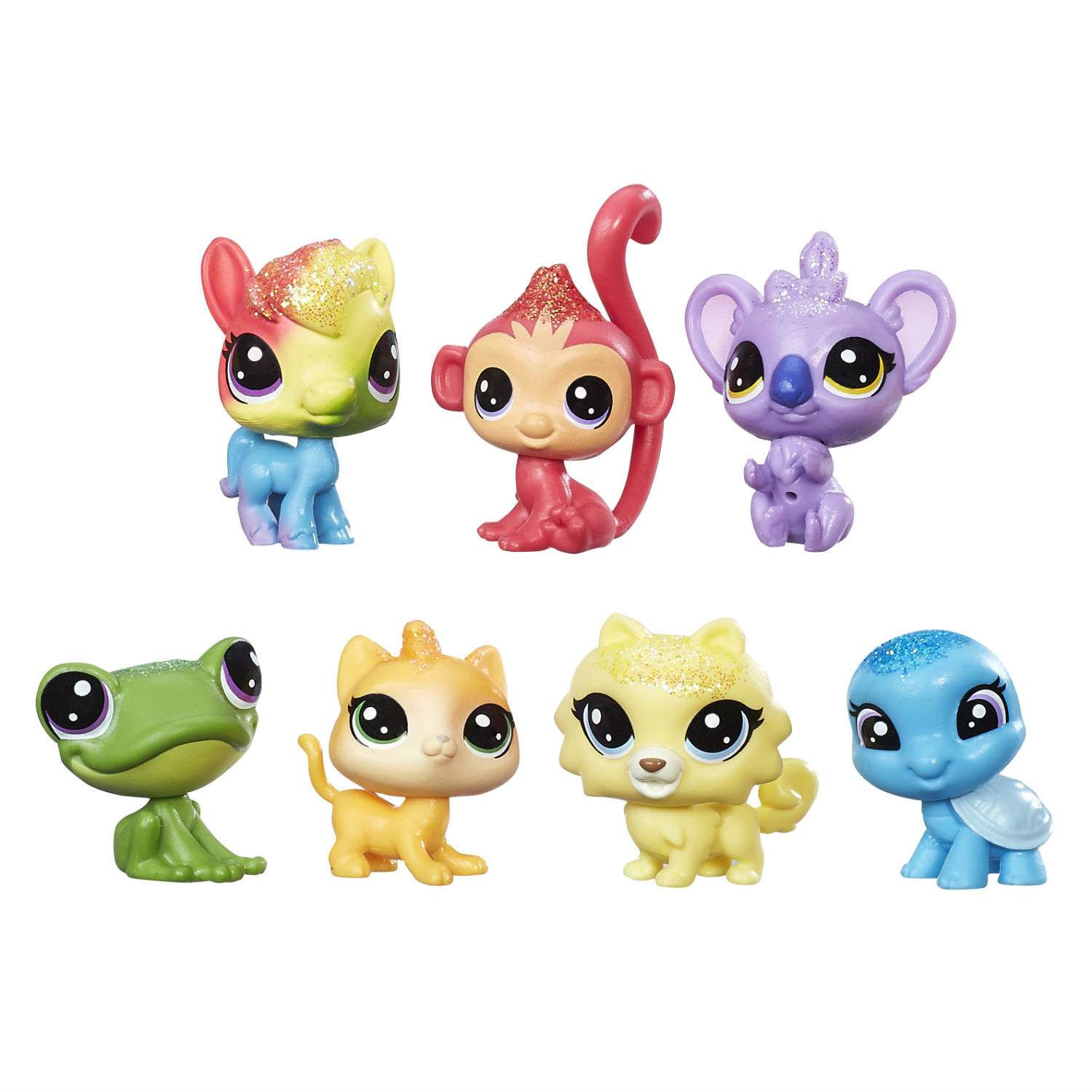 Набор Littlest Pet Shop Радужная коллекция из 7 петов в ассортименте - фото 3