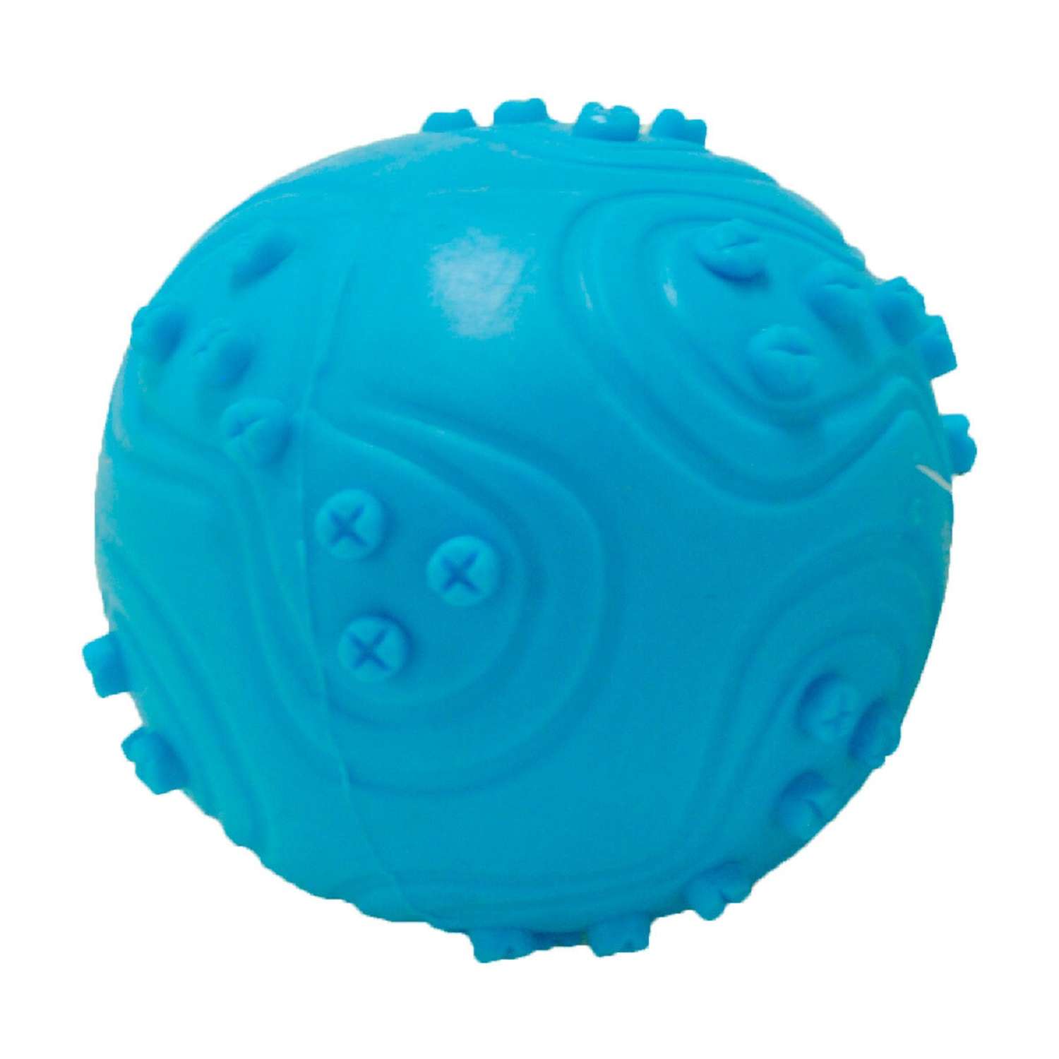 Игрушка для собак Homepet Мяч с пищалкой 6.3 см - фото 1