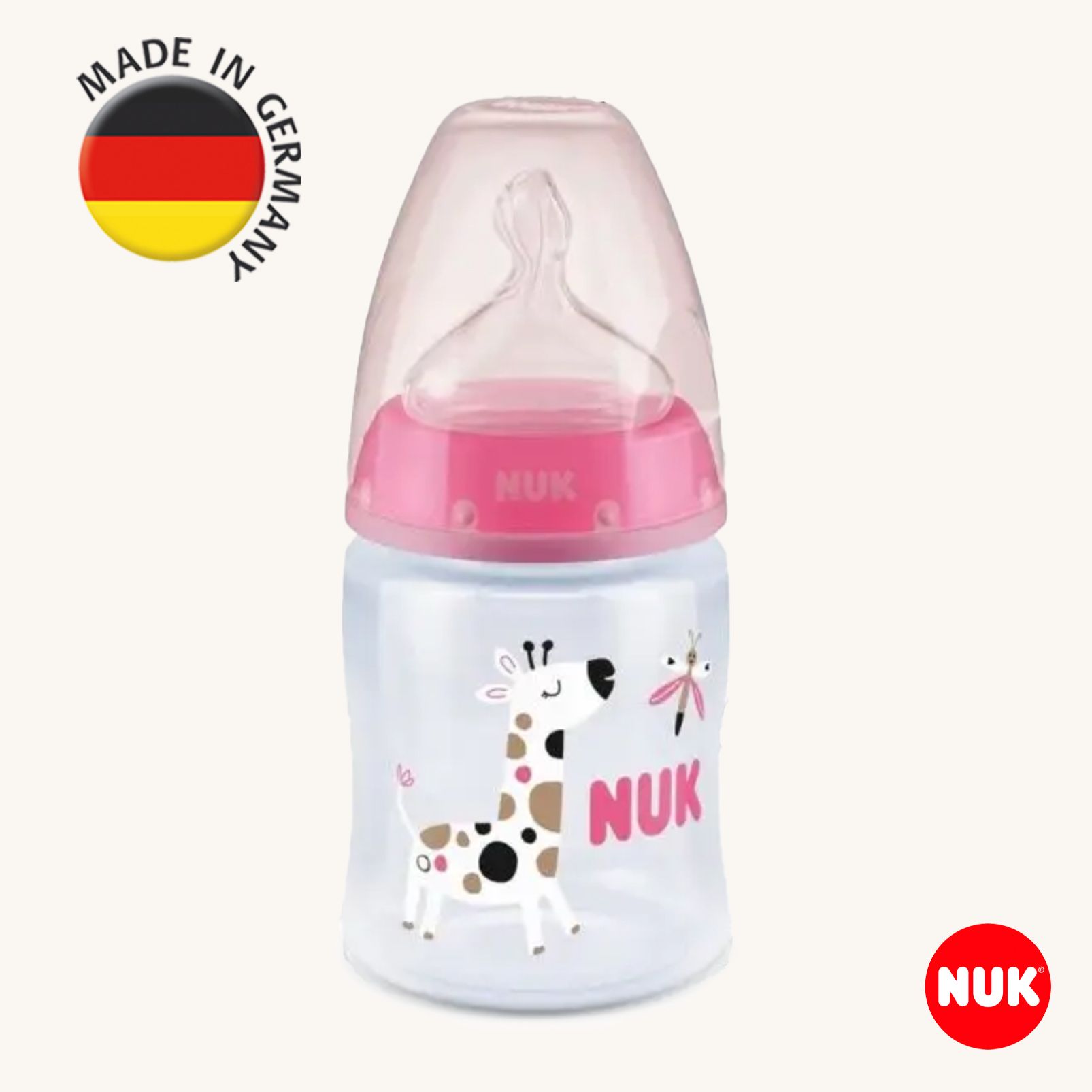 Бутылочка для кормления новорожденного Nuk First Choice - фото 1