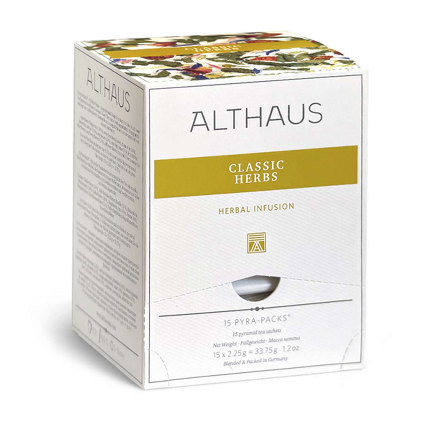 Чай ALTHAUS Pyra Pack Classic Herbs 15 x 2.75g - фото 1