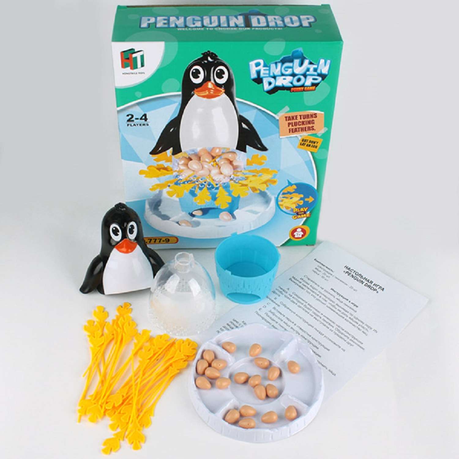 Настольная игра Darvish Penguin drop Падение пингвина - фото 1