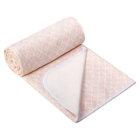 Одеяло-покрывало АртДизайн Ромбы - розовые