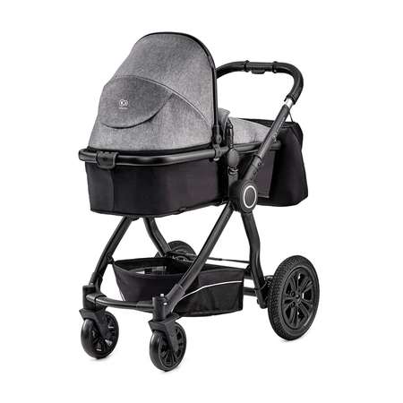 Коляска 3 в 1 Kinderkraft Veo Black/Grey KKWVEOBLGR3000