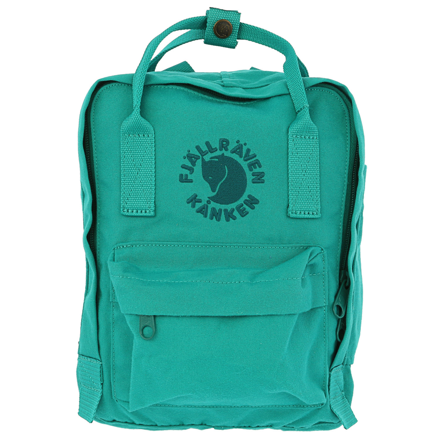 Рюкзак Fjallraven МП Re-Kanken Mini изумрудный 7л - фото 1