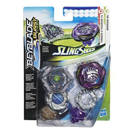 Волчок BeyBlade Слингшок Морригна и Егдрион E4752EU4