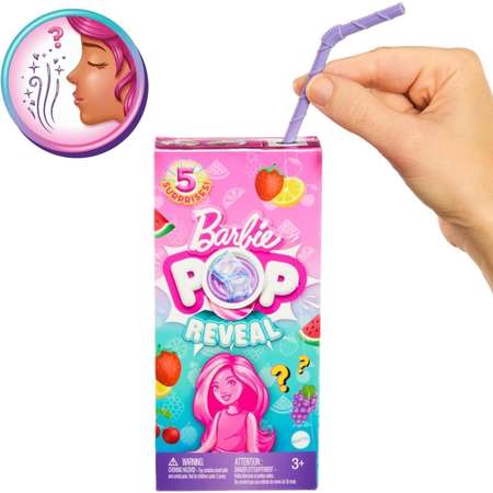 Кукла Barbie Pop! Reveal Chelsea Fruit Series Sortiment HRK58