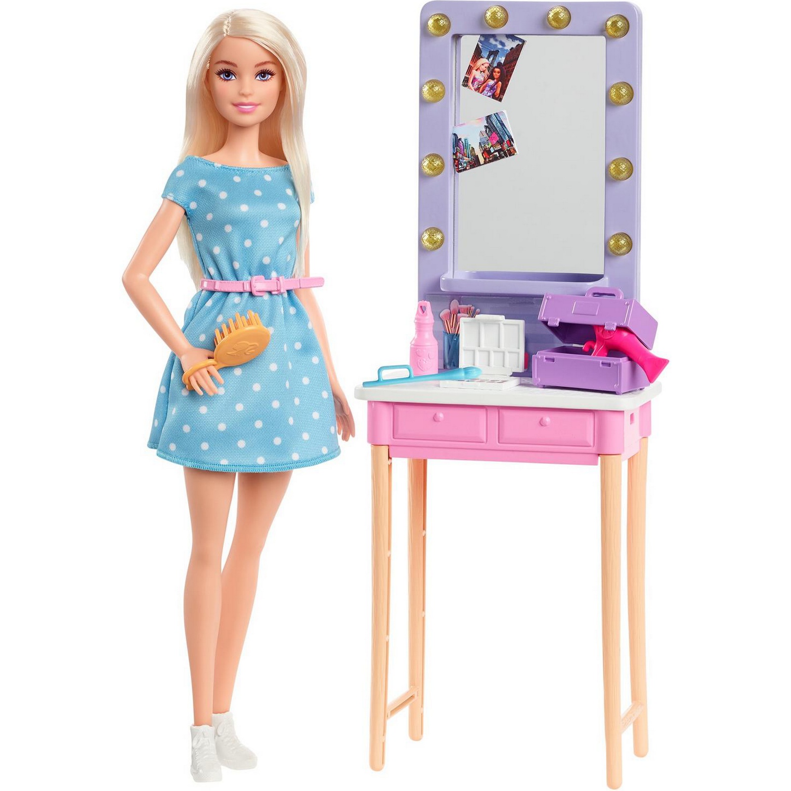 Набор игровой Barbie Малибу с аксессуарами GYG39 купить по цене 1099 ₽ в  интернет-магазине Детский мир