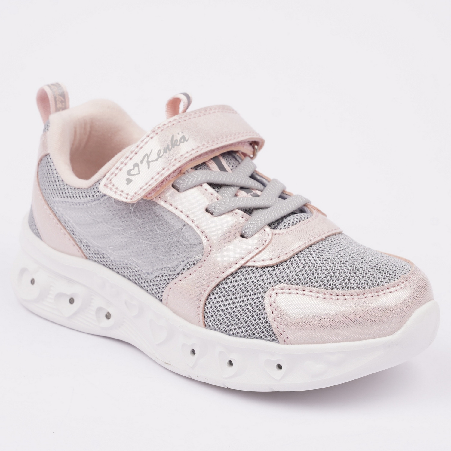 Кроссовки KENKA CNG_21688_grey-pink - фото 4