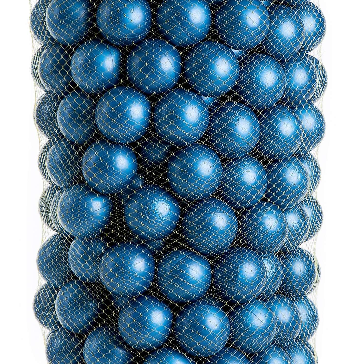 Шарики для сухого бассейна Соломон 500 шт цвет синий металлик - фото 3