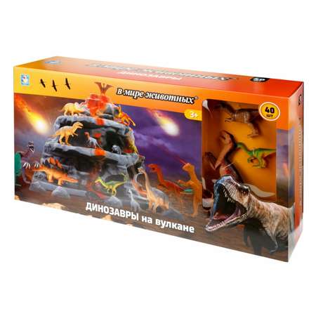 Набор игровой 1Toy Динозавры 40предметов Т23472