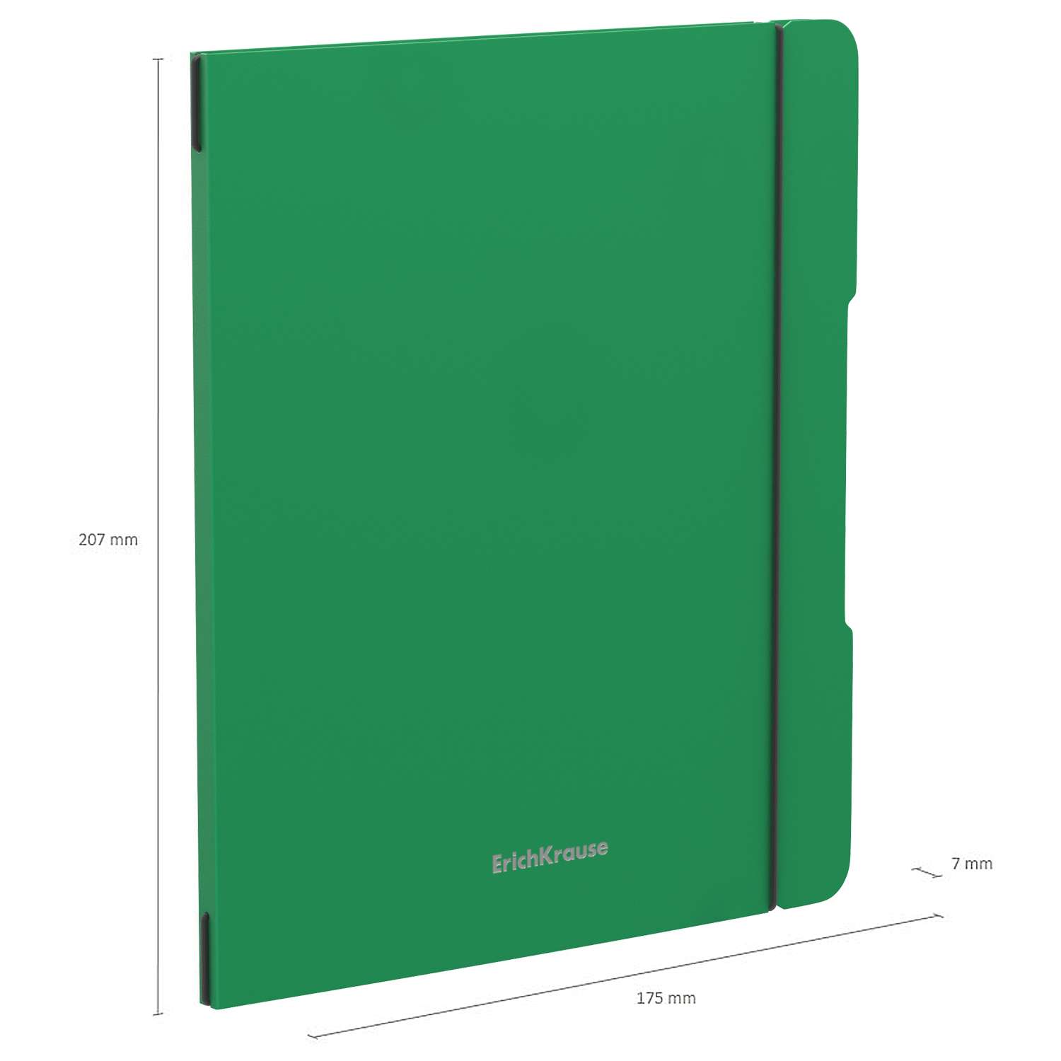 Тетрадь ErichKrause FolderBook Classic А5+ Клетка 48л Зеленая 48018 - фото 6